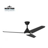 מאוורר תקרה 52" TANGO לפרגולה NORTHER נורתר דגם NTP-TNGIP44-BK-LED-WF