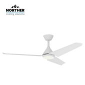 מאוורר תקרה "52 NORTHER נורתר דגם NTP-TNGIP44-WH-LED