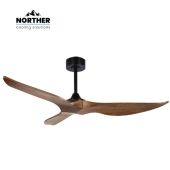 מאוורר תקרה 52" NORTHER נורתר דגם NTP-TRN52-BKWD
