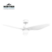 מאוורר תקרה 52" UNO WIFI לפרגולה NORTHER נורתר דגם NTP-UNO52-WH-LED-WF