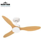 מאוורר תקרה "42 NORTHER VERMONT נורתר דגם NTP-VMT42-WHWD-LED-WF