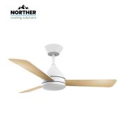 מאוורר תקרה 42" YOUNG +שלט ולד NORTHER נורתר דגם NTP-YNG42-WHWD-LED-WF