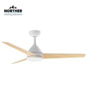 מאוורר תקרה "48 NORTHER נורתר דגם NTP-YNG48-WHWD-LED