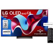 טלוויזיה חכמה "55 4K OLED EVO מבית LG אל ג`י דגם OLED55C46LA