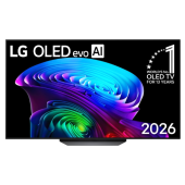 טלוויזיה חכמה "65 LG EVO AI אל ג`י דגם OLED65CS6VA
