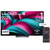 טלוויזיה "83 חכמה LG OLED ברזולוציית LG 4K אל ג`י דגם OLED83C56LA