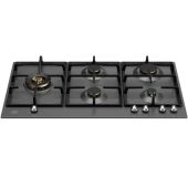 כיריים גז 90 ס"מ מבית BERTAZZONI ברטזוני דגם P905LHER סדרת HERITAGE