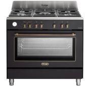 תנור משולב כיריים 90 ס"מ DELONGHI דלונגי דגם PEMA965C IL