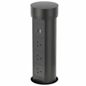 מתקן שקעים אינטגרלי עם מנגנון הרמה חשמלי POINT POD פויינט פוד דגם POINTPODMULTI