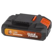 סוללה נטענת 20 וולט DUAL POWER דואל פאוור דגם 106 POWDP9024