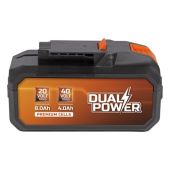 סוללה נטענת 40 וולט DUAL POWER דואל פאוור דגם 106 POWDP9040