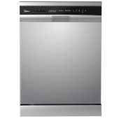 מדיח כלים רחב מבית MIDEA מידאה דגם 6469 WQP14-W7633C-S