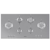 כיריים גז 100 ס"מ מבית SMEG סמאג דגם PXL6106