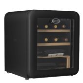 מקרר יין רטרו 12 בקבוקים עם מדחס LANDERS לנדרס דגם SC46RW