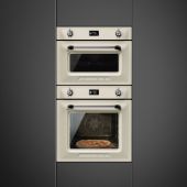 תנור משולב מיקרוגל גובה 45 ס"מ מבית SMEG סמאג דגם SF4920