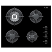 כיריים גז זכוכית SAUTER סאוטר דגם SHG8010-BK