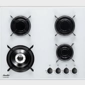 כיריים גז זכוכית 4 מבערים SAUTER סאוטר דגם SHG8020-WH