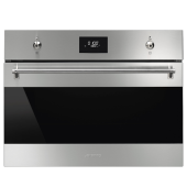 תנור משולב מיקרוגל 45 ס"מ SMEG סמאג דגם SO4301M1X