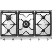 כיריים גז 5 מבערים מבית SMEG סמאג דגם SRV596GM5