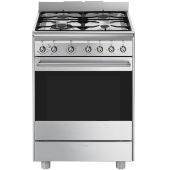 תנור משולב כיריים מבית SMEG סמאג דגם SSA60MX2