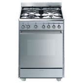 תנור משולב כיריים מבית SMEG סמאג דגם SSA60MX9