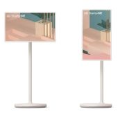 מסך טאץ' חכם נייד 27 אינץ' LG אל ג'י דגם STANBYME 27ART10AKPL מתצוגה