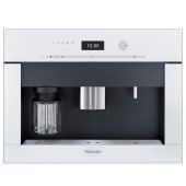 מכונת קפה אינטגרלית מבית MIELE מילה דגם CVA6401 צבע לבן מתצוגה