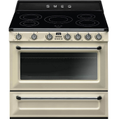תנור משולב כיריים אינדוקציה מבית SMEG סמאג דגם TR90IP2/BL2/GR2