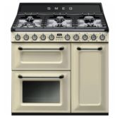 תנור משולב כיריים 90 ס"מ מבית SMEG סמאג דגם TR93
