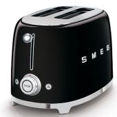 מצנם 2 פרוסות SMEG סמאג דגם TSF01BLEU צבע שחור מבריק