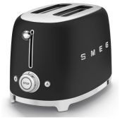 מצנם 2 פרוסות SMEG סמאג דגם TSF01BLMEU צבע שחור מט