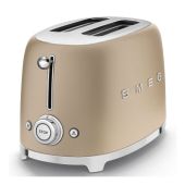 מצנם 2 פרוסות SMEG סמאג דגם TSF01CHMEU צבע שמפניה