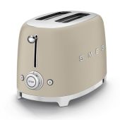 מצנם 2 פרוסות SMEG סמאג דגם TSF01MLME צבע מוקה