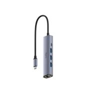 רכזת CUDY USB-C קודי דגם UH605