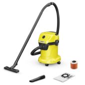 שואב אבק יבש / רטוב מבית KARCHER קארשר דגם WD3V 17/4/20
