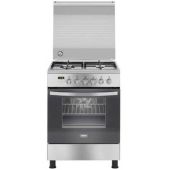 תנור משולב כיריים ZANUSSI זנוסי דגם ZCK67326XA