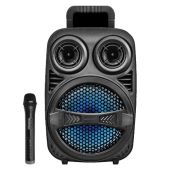 בידורית קריוקי ניידת כולל מיקרופון מבית PURE ACOUSTICS  פיור אקוסטיקס דגם ZX-80