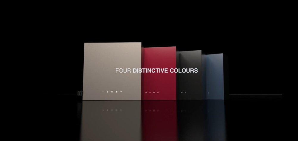 Hogtalare four grille colors