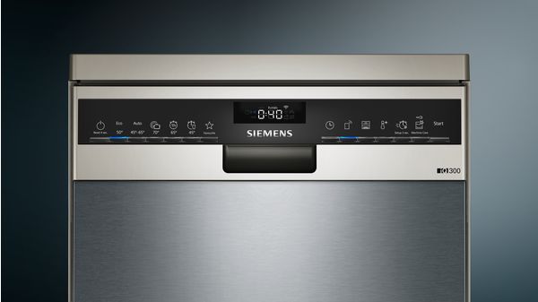 iQ300 Ελεύθερο πλυντήριο πιάτων 45 cm Inox SR23HI65ME SR23HI65ME-2