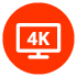 מעבר Ultra HD 4K עם ™ Dolby Vision