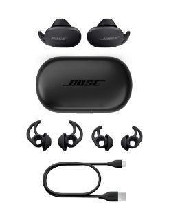 QuietComfort Earbuds, case, extra eartips, USB-C